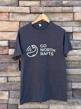 GoNorth Rafts Short Sleeve T-Shirt – Black – Men’s Medium